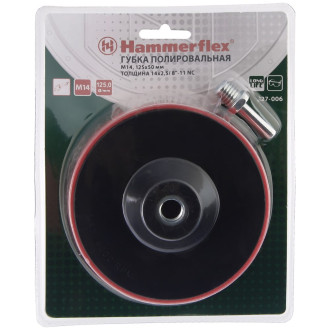 Губка полировальная для шлифмашин Hammer Flex 227-006