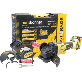 Аккумуляторная ушм Hanskonner 1BatterySystem