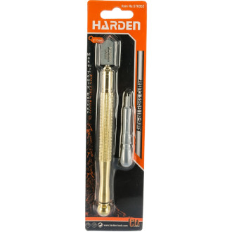 Металлический масляный стеклорез Harden 570352