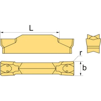 Отрезная пластина по нержавеющей стали HARDSTONE ZTFD0303-MG HR52527