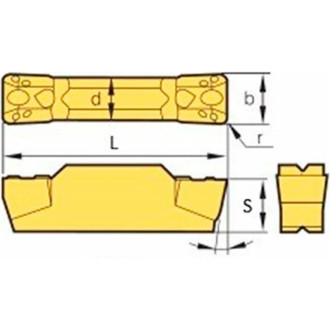 Отрезная пластина по нержавейке HARDSTONE ZTGD0404-MG