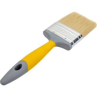 Плоская кисть HARDY 3” щетина из полиэстера желтый