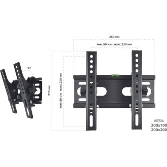 Наклонный подвес для телевизоров Harper TVT-4230