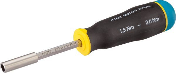 Динамометрическая отвертка HAZET 6001-3.0/3