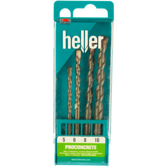 Набор сверл по бетону Heller ProConcrete