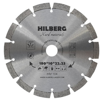 Отрезной алмазный диск Hilberg Hard Materials Лазер