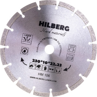 Отрезной алмазный диск Hilberg Hilberg Hard Materials
