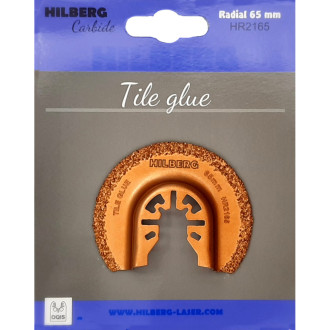 Полотно отрезное по плиточному клею Hilberg Radial WC