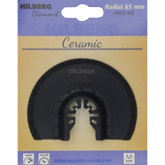 Отрезное полотно алмазное по керамике Hilberg Radial El-P