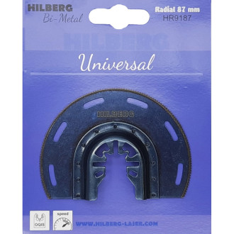 Универсальное полотно пильное Hilberg Radial Bi-M