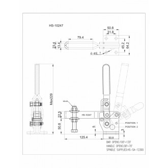 Струбцина HS CLAMP HS-10247