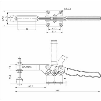 Зажим HS CLAMP HS-20235