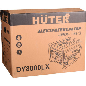 Бензиновый генератор Huter DY8000LX