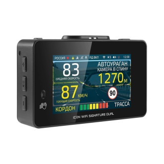 Видеорегистратор iBOX iCON WiFi Signature DUAL
