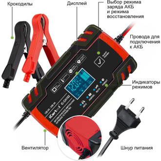 Импульсивное зарядное устройство iCarTool IC-CH102