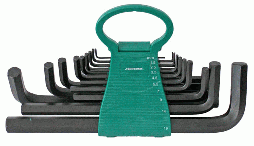 Комплект шестигранников Jonnesway H01MH118S