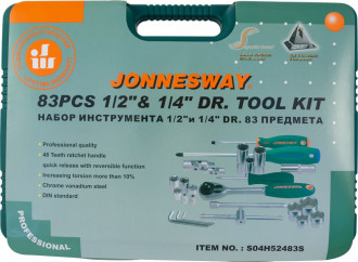 Набор торцевых головок универсальный Jonnesway S04H52483S