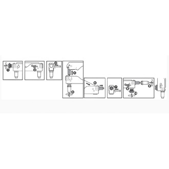 Двусторонний заклепочник Jonnesway V1005