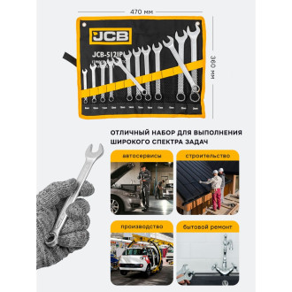 Комбинированные ключи JCB JCB-5121P