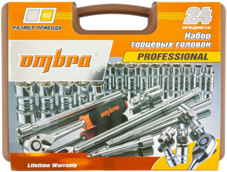 Набор торцевых головок Ombra 911224