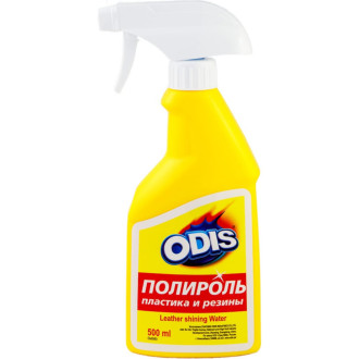 Полироль пластика и резины ODIS Leather shining Water