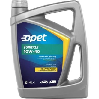 Синтетическое моторное масло OPET Fullmax 10W-40 CF/SL, A3/B3/A3/B4