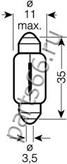 Автолампа Osram 6423-02B