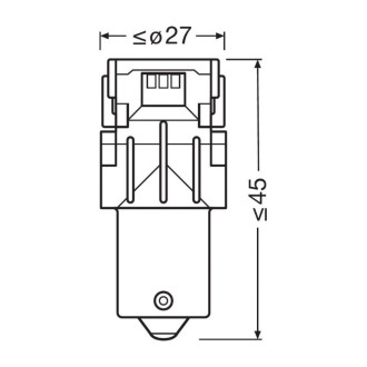 Автолампа Osram 7507DYP-02B