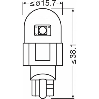 Автолампа Osram 921DWP-02B