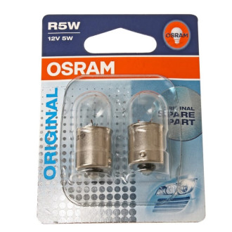 Автолампа Osram R5W BA15s 12V /1/10