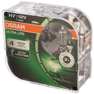 Автолампа Osram H7 55 PX26d ULTRA LIFE 12V /1/10