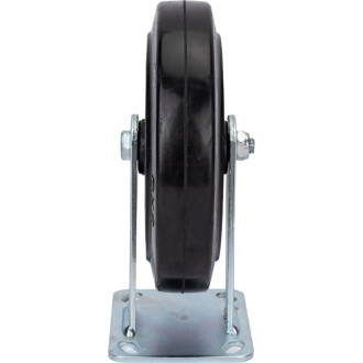 Большегрузное обрезиненное неповоротное колесо Longway FCD80