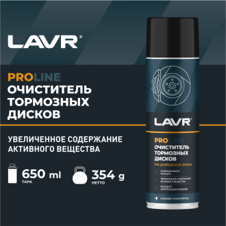 Очиститель тормозных дисков LAVR Ln3516