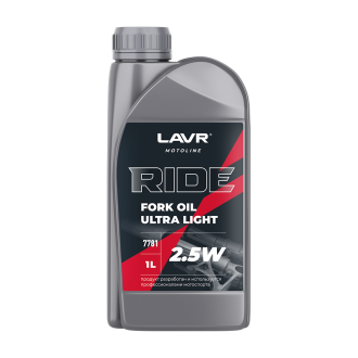 Вилочное масло LAVR RIDE Fork oil 2,5W MOTO