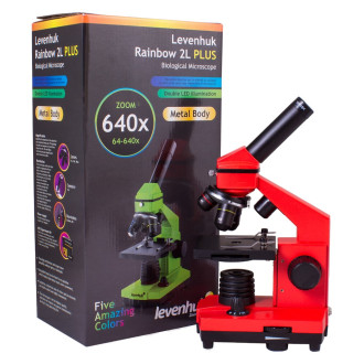 Микроскоп Levenhuk Rainbow 2L PLUS
