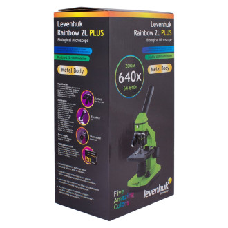 Микроскоп Levenhuk Rainbow 2L PLUS