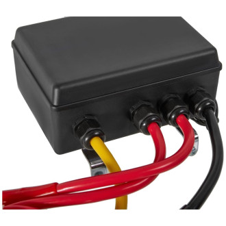 Лебедка Lianda Winch electric winch 12000 12 В, с чугунным клюзом