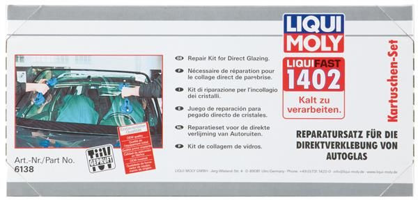Среднемодульный набор для вклейки стекол LIQUI MOLY Liquifast 1402