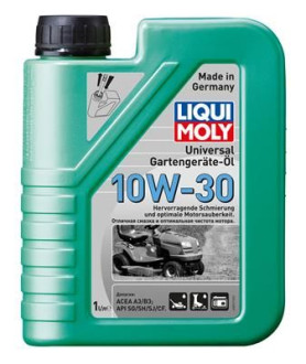 Минеральное моторное масло для газонокосилок LIQUI MOLY Universal 4-Takt Gartengerate-Oil 10W-30