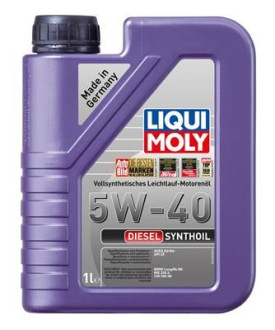 Синтетическое моторное масло LIQUI MOLY Diesel Synthoil 5W-40 CF;B4