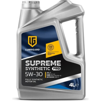Моторное масло LUBRIGARD SUPREME SYNTHETIC PRO 5W-30