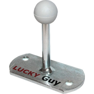 Дверной настенный оцинкованный упор Lucky Guy 670 07 Т1-01 0