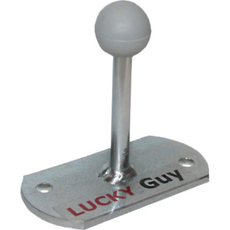 Дверной настенный оцинкованный упор Lucky Guy 670 07 Т1-01 0