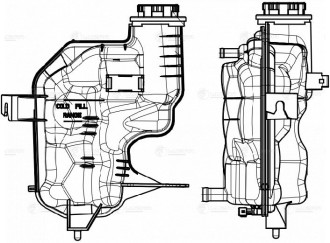 Бачок LUZAR LET 1012