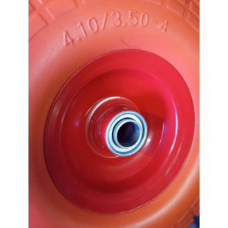Полиуретановое колесо LWI 4.10/3.50-4 20 мм 26-20ПУ