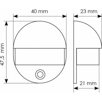 Дверной ограничитель MORELLI DS1 SC