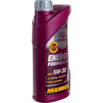 Синтетическое моторное масло MANNOL ENERGY FORMULA JP 5W30