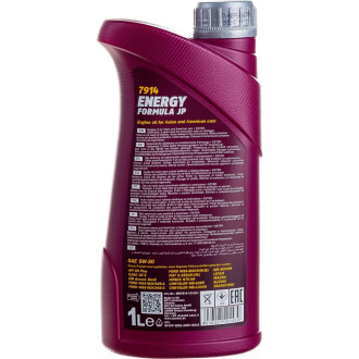 Синтетическое моторное масло MANNOL ENERGY FORMULA JP 5W30