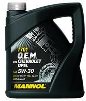 Синтетическое моторное масло MANNOL ENERGY FORMULA OP 5W-30