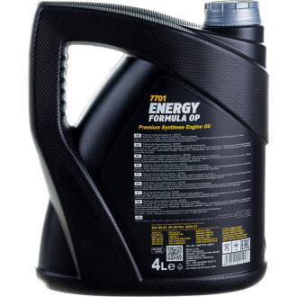 Синтетическое моторное масло MANNOL ENERGY FORMULA OP 5W-30
